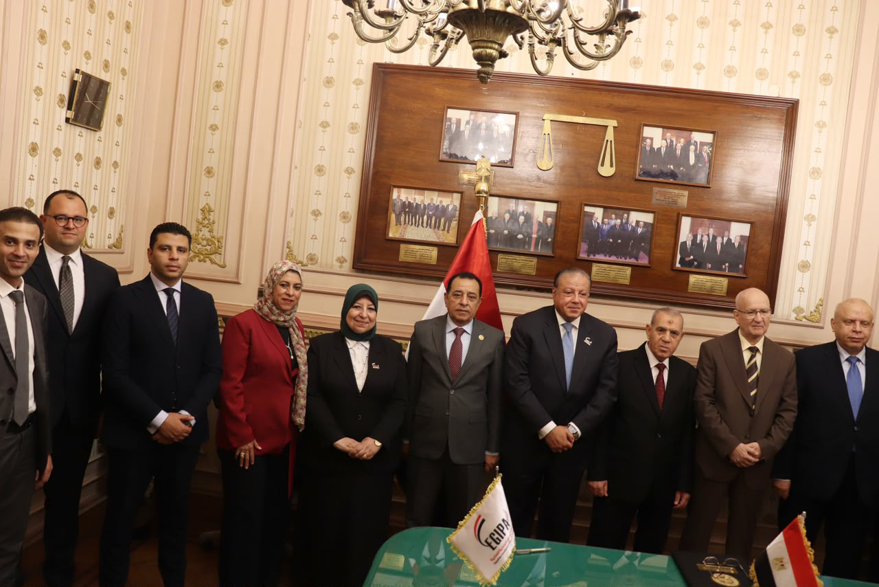 محكمة النقض والجهاز المصري للملكية الفكرية يوقعان اتفاقية لتبادل الخبرات